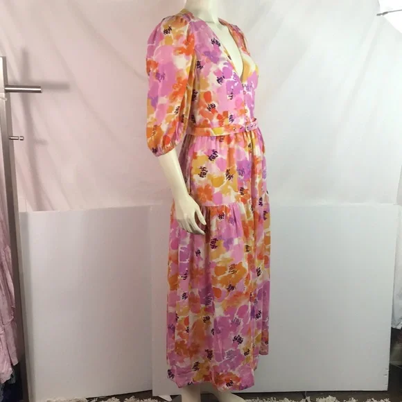 Nicolas linen/cotton dress, size 8, NWT - Picture 3 of 10